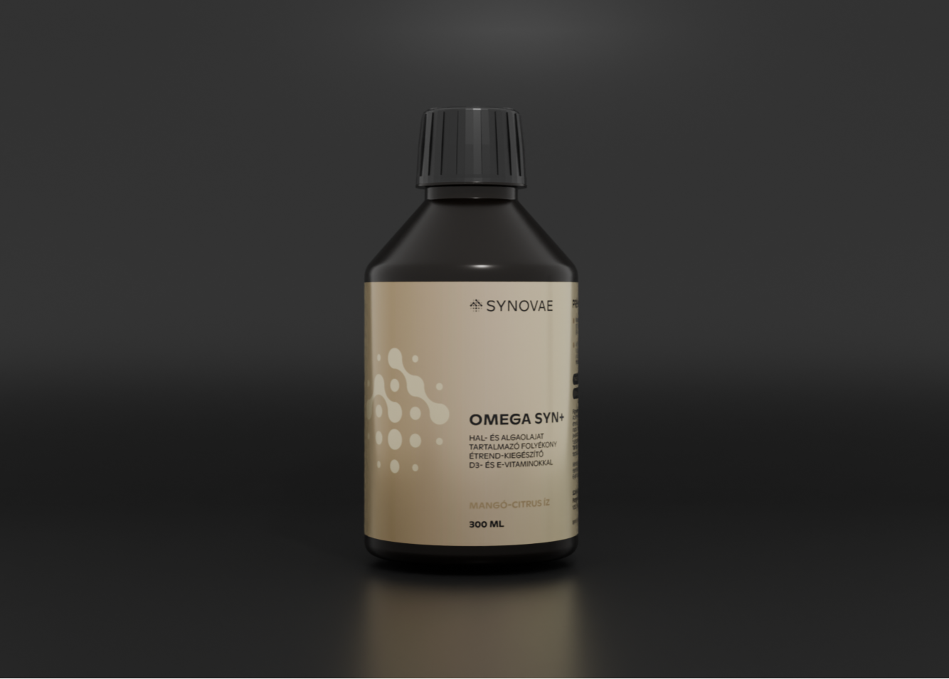 OMEGASYN+ Mangó-citrus íz - prémium omega-3 komplex
